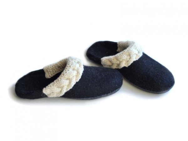Felt slippers JULIJA 2