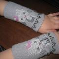 Hello Kitty - Gloves & mittens - knitwork