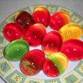 Easter eggs in jelly - Easter eggs - making