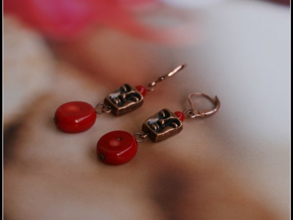 Mask - Earrings