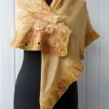 Silky coated with skara- Nefertiti - Wraps & cloaks - felting