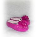 Roses in the snow - Shoes & slippers - felting