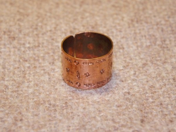 Copper rings No.1 2