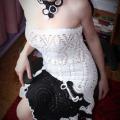 " Black & amp; White & quot ;. - Dresses - needlework