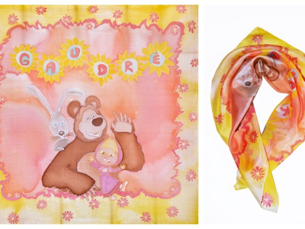 Silk baby skarytė - Serigraphy