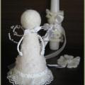 Christening Accessories - Baptism clothes - felting