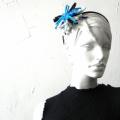 Hair headband with flower Velta - Accessories - felting