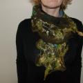 Greenery - Scarves & shawls - felting