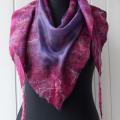 Baktusas " Purple " - Scarves & shawls - felting