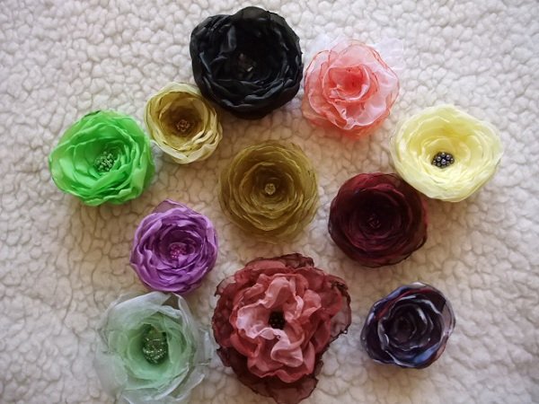 multi-colored flowers - Accessory