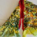 Jungle - Scarves & shawls - felting
