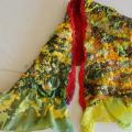 Jungle - Scarves & shawls - felting