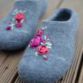Buttercup - Shoes & slippers - felting