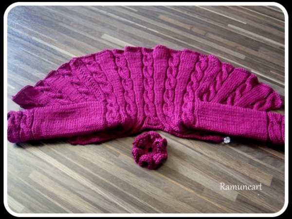 Violetinis medvilninis megztukas 2