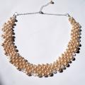 " Nude Pearl " - Necklace - beadwork