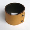 Yellow bracelet. - Leather articles - making
