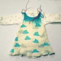 dress little one with the balloons - Dresses - felting