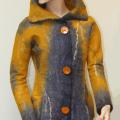 Puspaltis " yellow " - Jackets & coats - felting