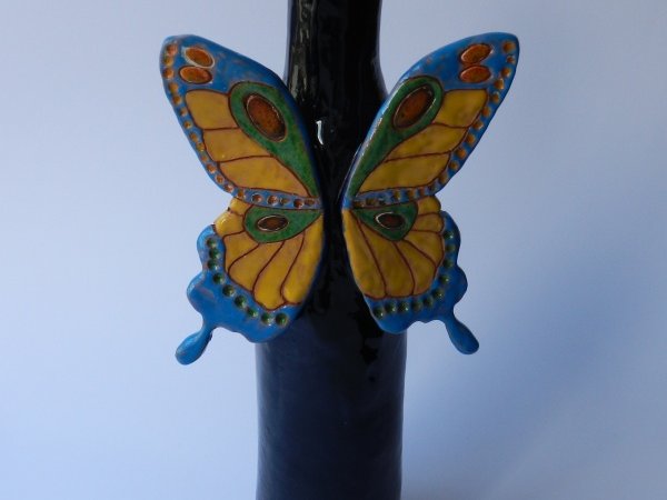 Vase Butterfly - Ceramics