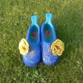 Dandelions clouds - Shoes & slippers - felting