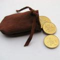 Scrotum coins. - Leather articles - making