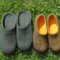 The couple, ordinary ... - Shoes & slippers - felting
