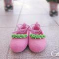 Pink shoes - Shoes & slippers - felting