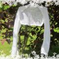 ... white light bolero ... - Other knitwear - knitwork