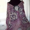 Roses bloom time - Wraps & cloaks - felting