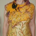 Lacy sun - Scarves & shawls - felting