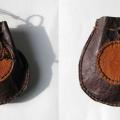 Leather pouch. - Leather articles - making