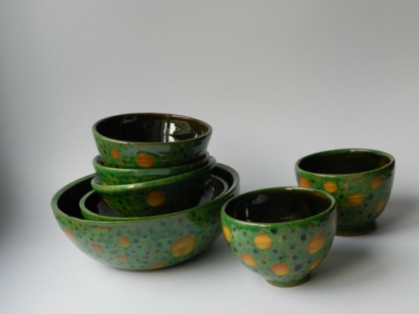 Utensils " summer " - Ceramics