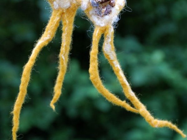 Funny yellow - Earrings