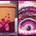 Crocheted BOX 2 - Lace - needlework