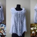 Pelmet with hood - Wraps & cloaks - knitwork