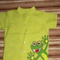 T-Shirts " Froggy " - Blouses & jackets - sewing