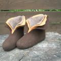 tri-color shoes - Shoes & slippers - felting