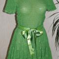 Green dress - Dresses - needlework
