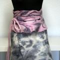 Belt " Gray Pink " - Accessories - felting