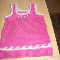 Baby tunic-dress for - Children clothes - knitwork