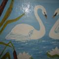 Swan Lake - Oil painting - drawing