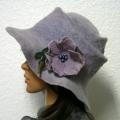 Hat " gray " - Hats - felting