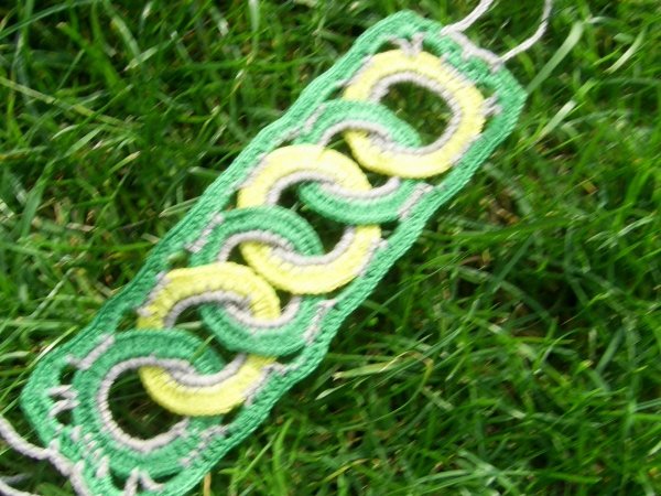 Crocheted bracelet 2