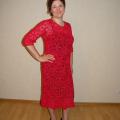 Dress " Red Rose " - Dresses - needlework