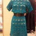 Dress " Electric waves " - Dresses - needlework