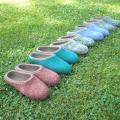 marble household - Shoes & slippers - felting