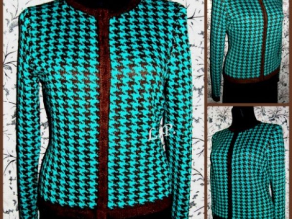 Sweater variegated - Machine knitting