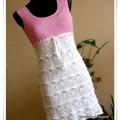 Pink little flowers - Dresses - needlework