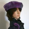 Beret " Lupin " - Hats - felting