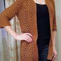 Brown blouse - Sweaters & jackets - needlework